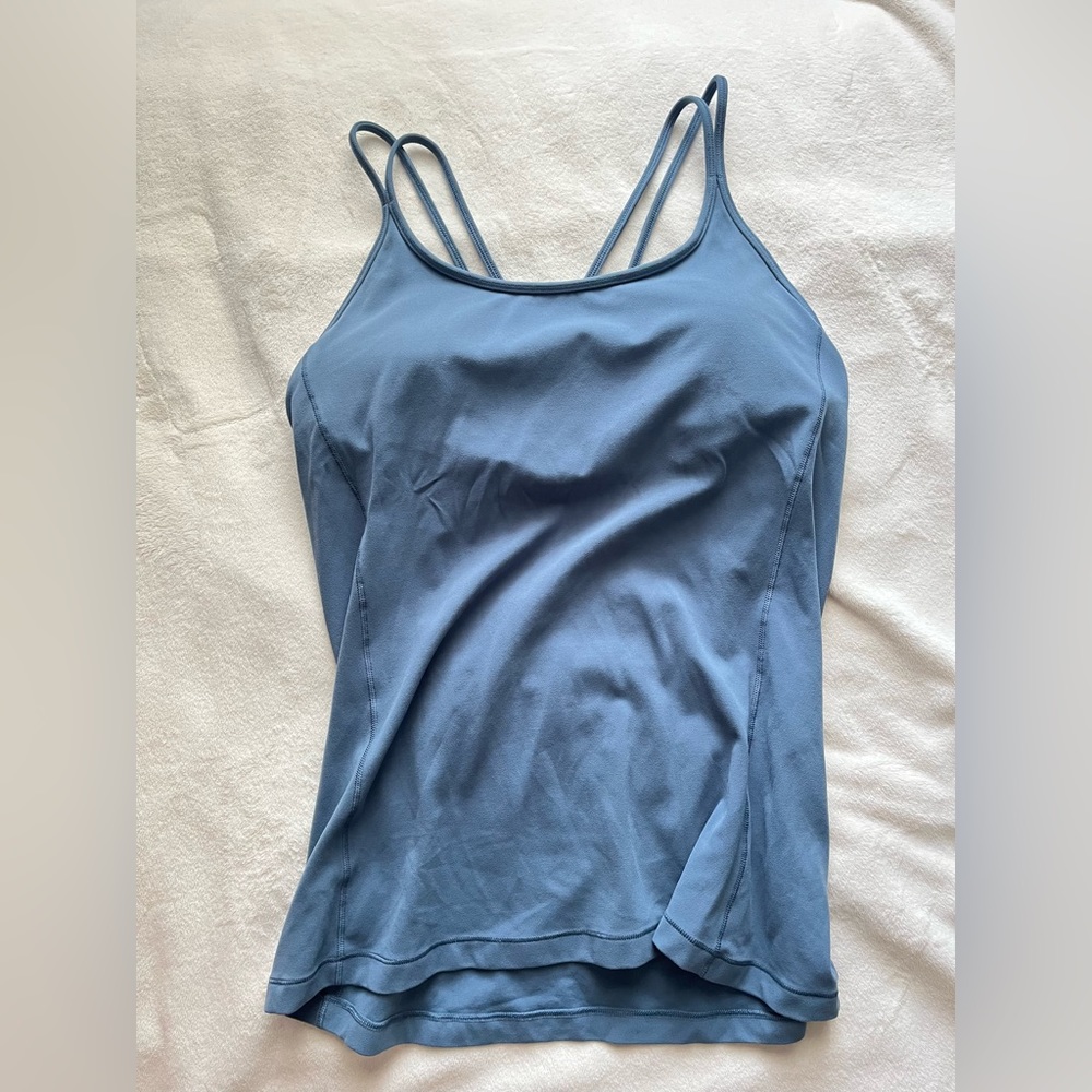 Lululemon blue workout top